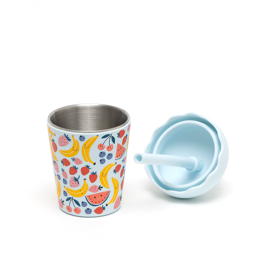 Blue Smoothie Straw 8oz