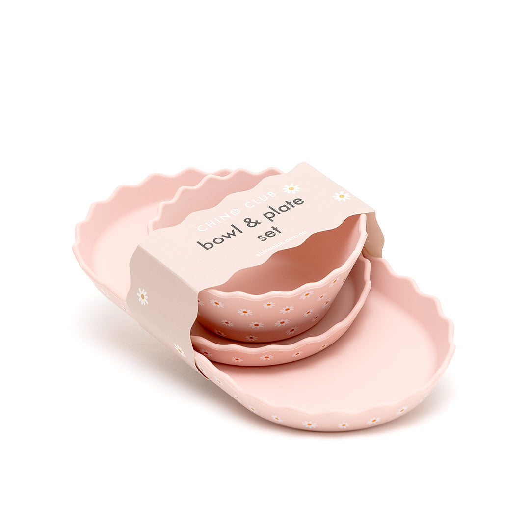 Daisy Silicone Dinnerware & Smoothie Bundle