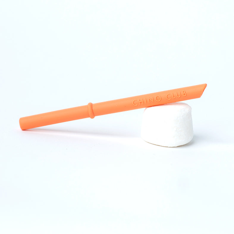 Single Silicone Straw - pick your colour