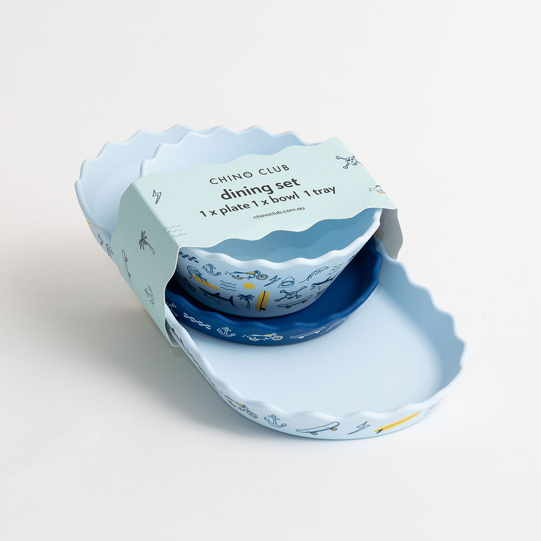 Rad Times Bowl and Plate Set PRE-ORDER end of NOV