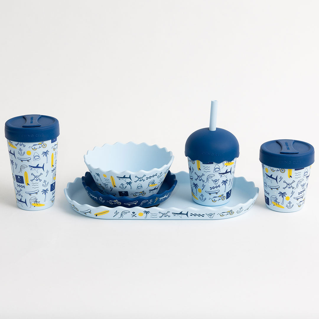 Rad Times Bowl and Plate Set PRE-ORDER end of NOV
