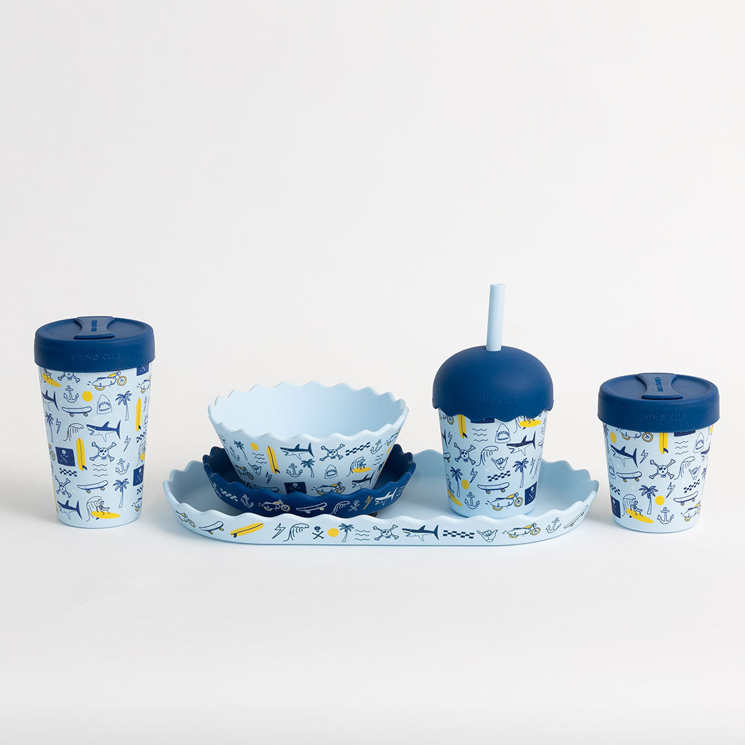 Rad Times Bowl and Plate Set PRE-ORDER end of NOV
