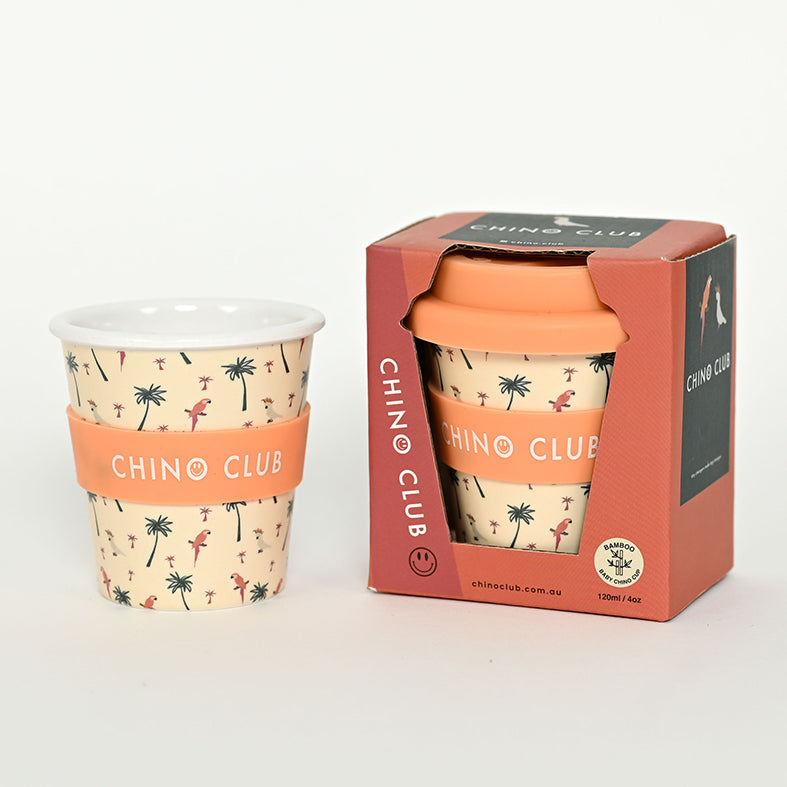 Hello Floral Cafe Yo - Bamboo Reusable Cup