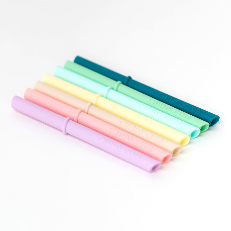 silicone straws