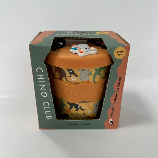 Aussie Animal Chino Charm Cup 8oz PRE-ORDER end of NOV