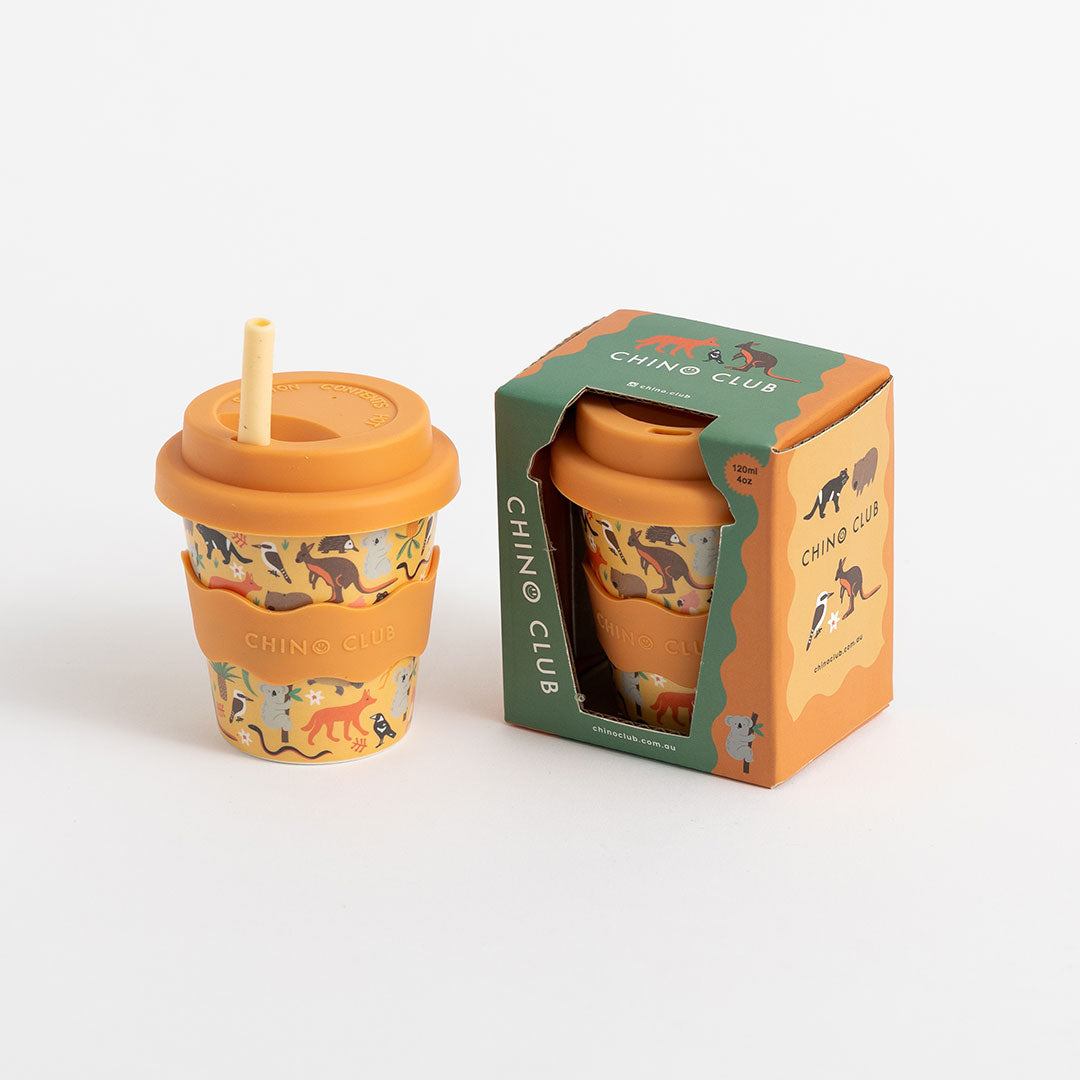 Aussie Animals Babychino Cup 4oz - PREORDER FOR END OF NOV