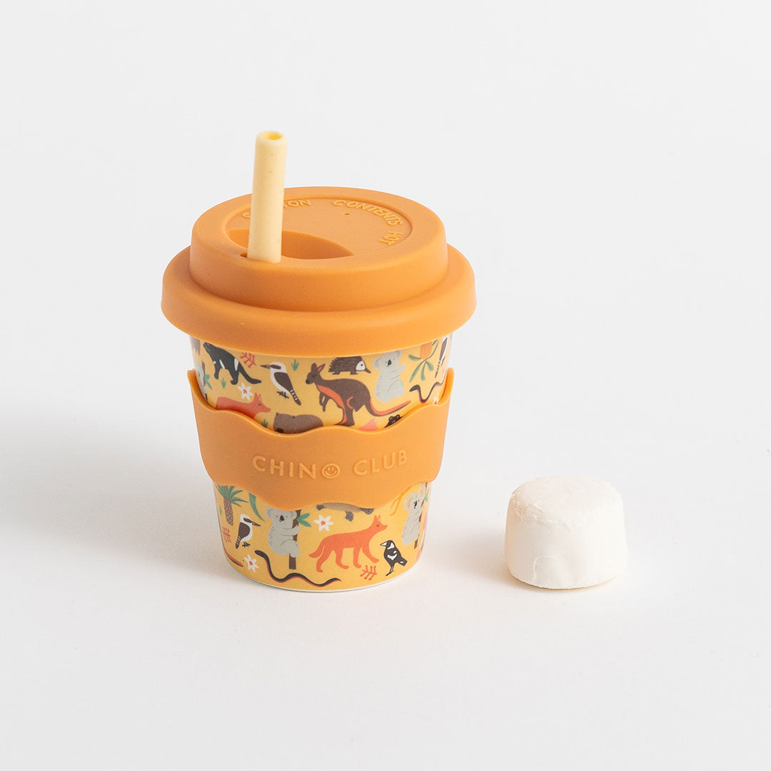 Aussie Animals Babychino Cup 4oz - PREORDER FOR END OF NOV