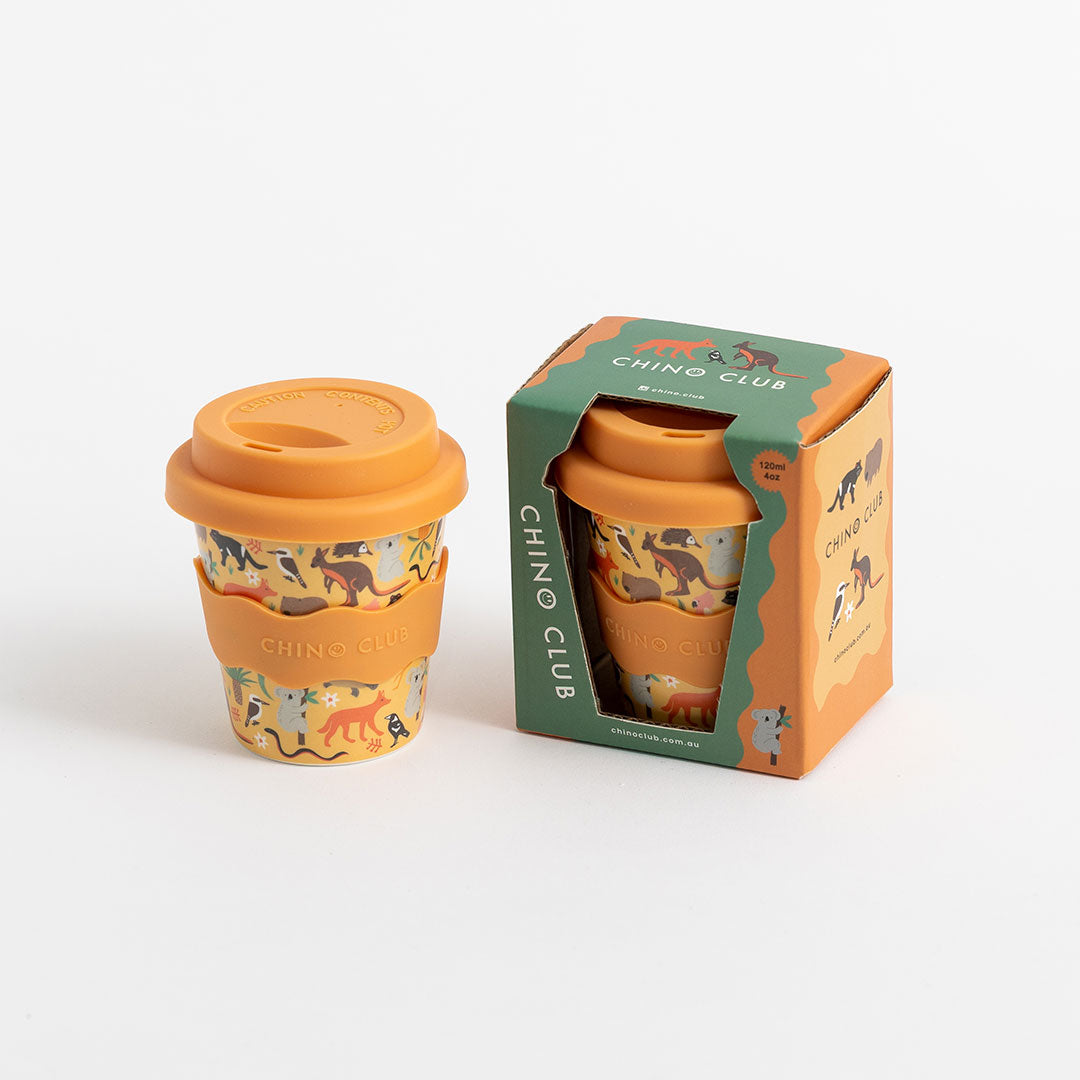 Aussie Animals Babychino Cup 4oz - PREORDER FOR END OF NOV