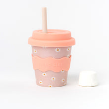 Load image into Gallery viewer, Pink Daisy Baby Chino Cup 4 oz