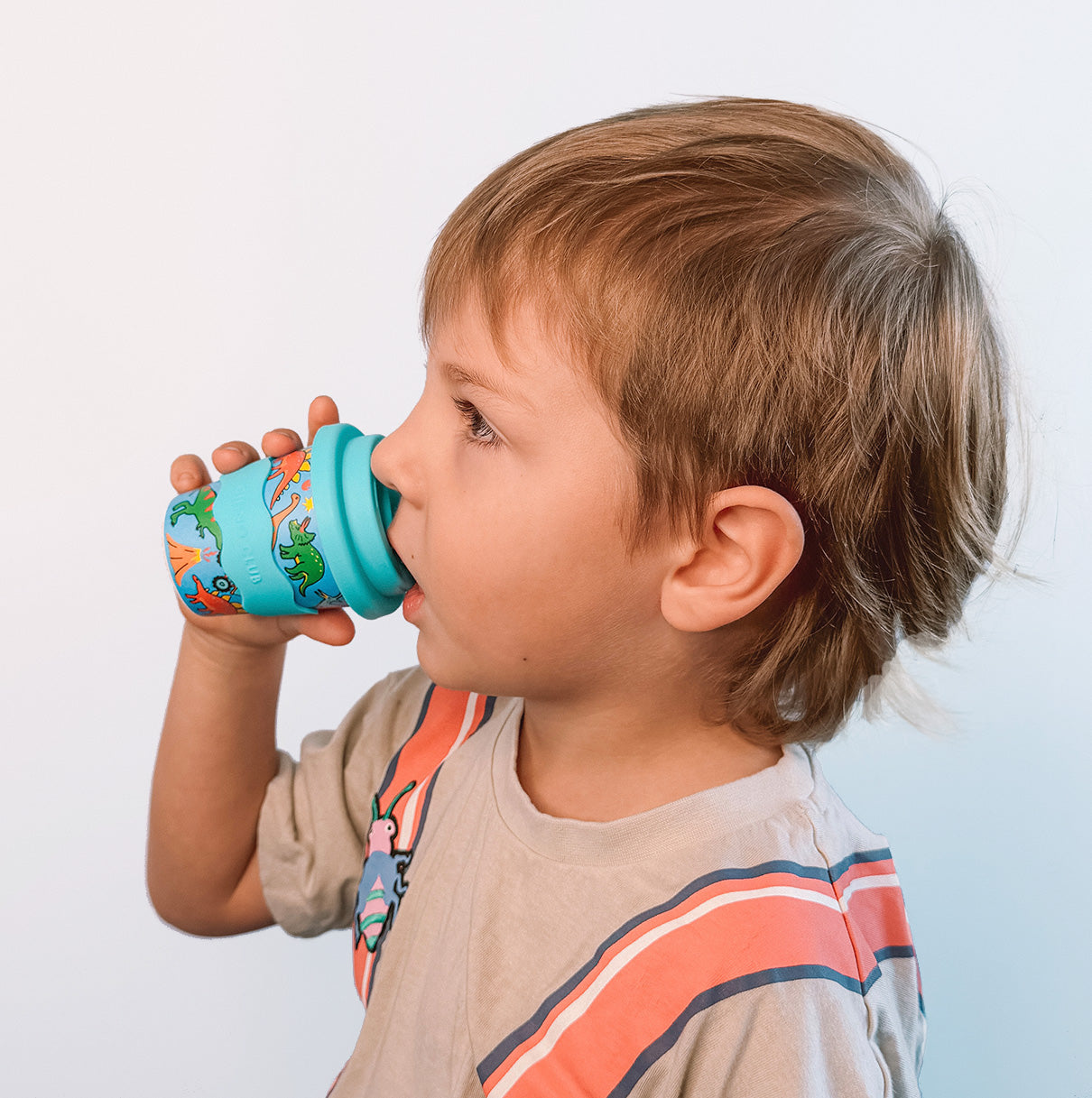 Dinosaurs and Monster Trucks Babychino Cup 4oz