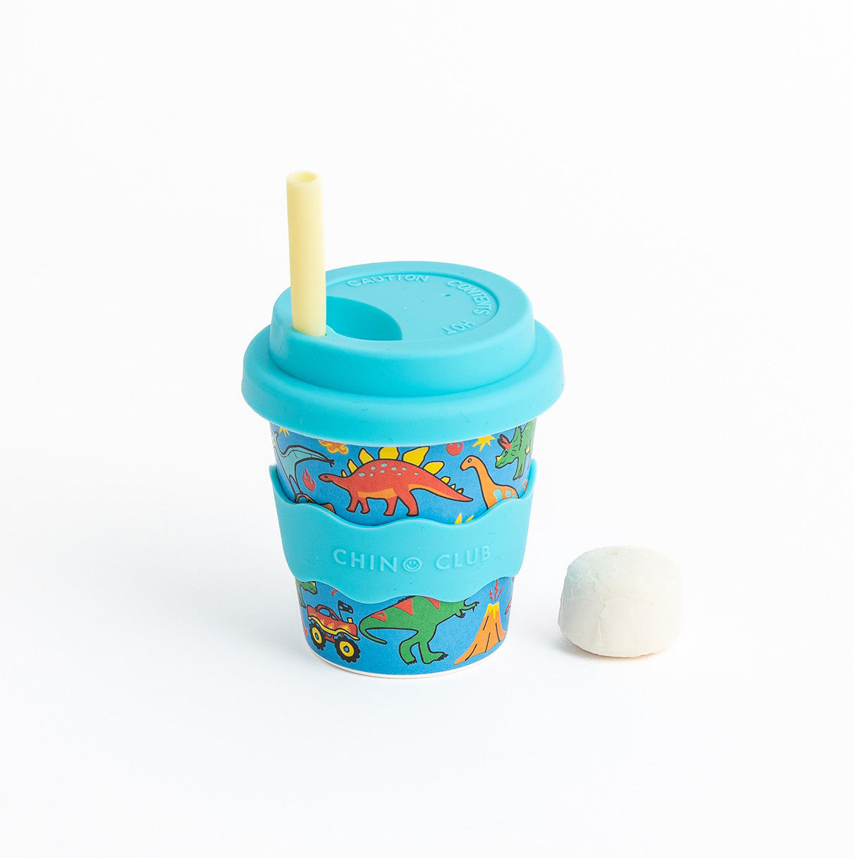 Dinosaurs and Monster Trucks Babychino Cup 4oz
