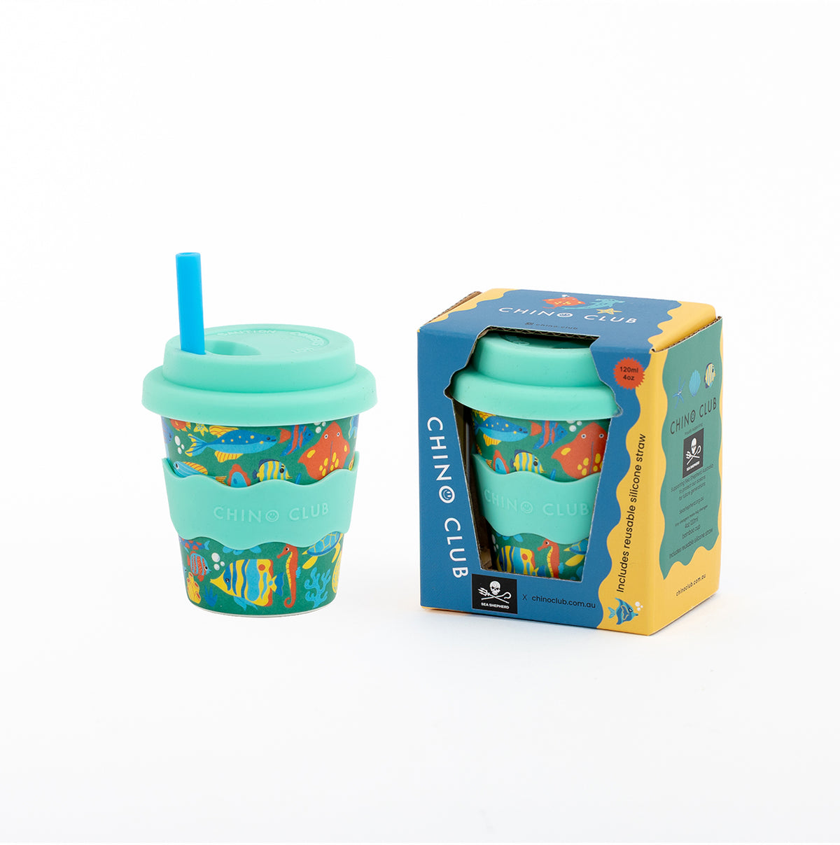Tropical Sea Shepherd 4oz Cup