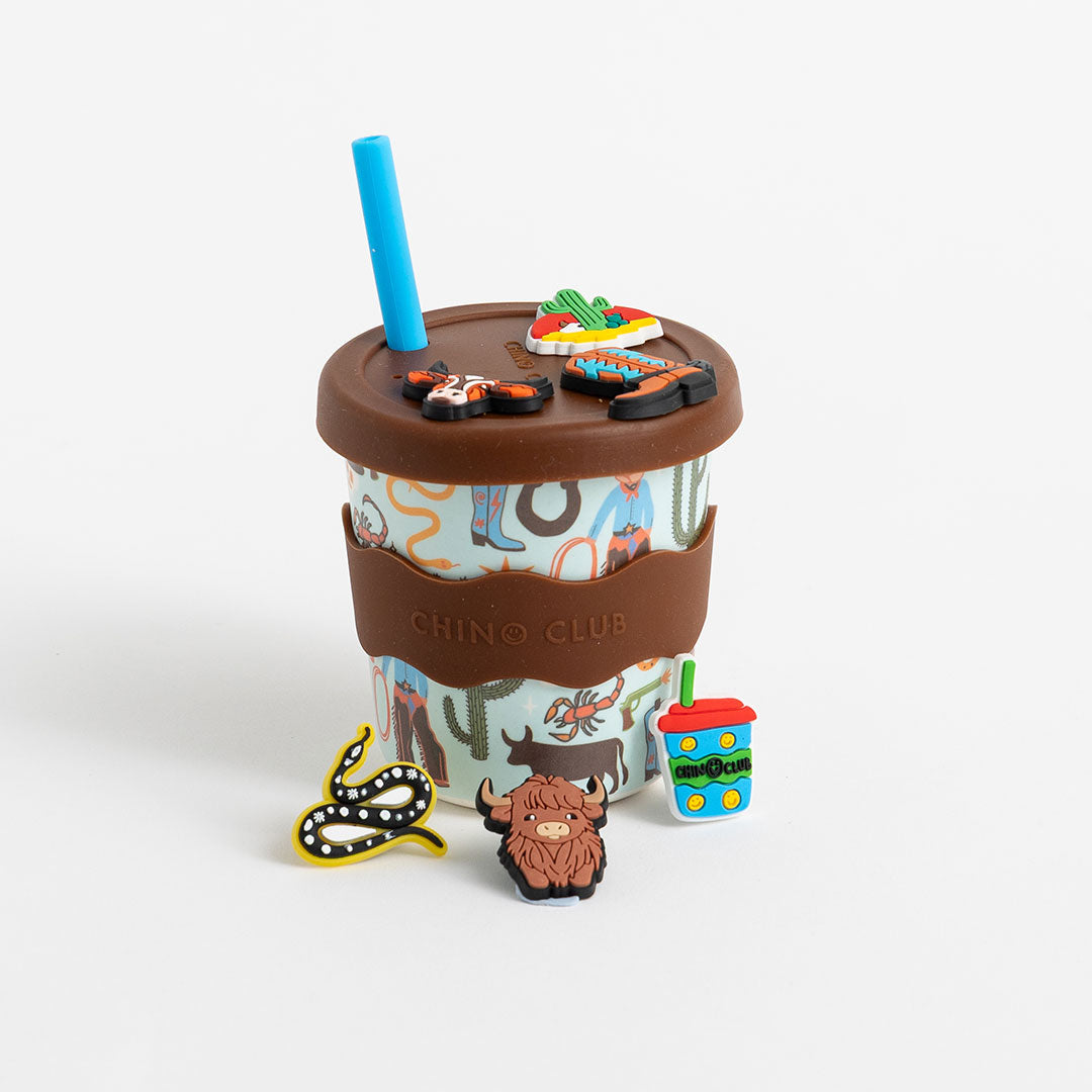 Cowboy Chino Charm Cup 8oz PRE-ORDER end of NOV