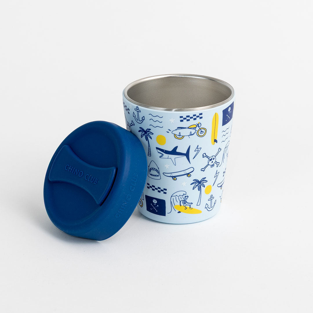 Rad Times 8oz Stainless Steel Coffee Cup PRE-ORDER end of NOV