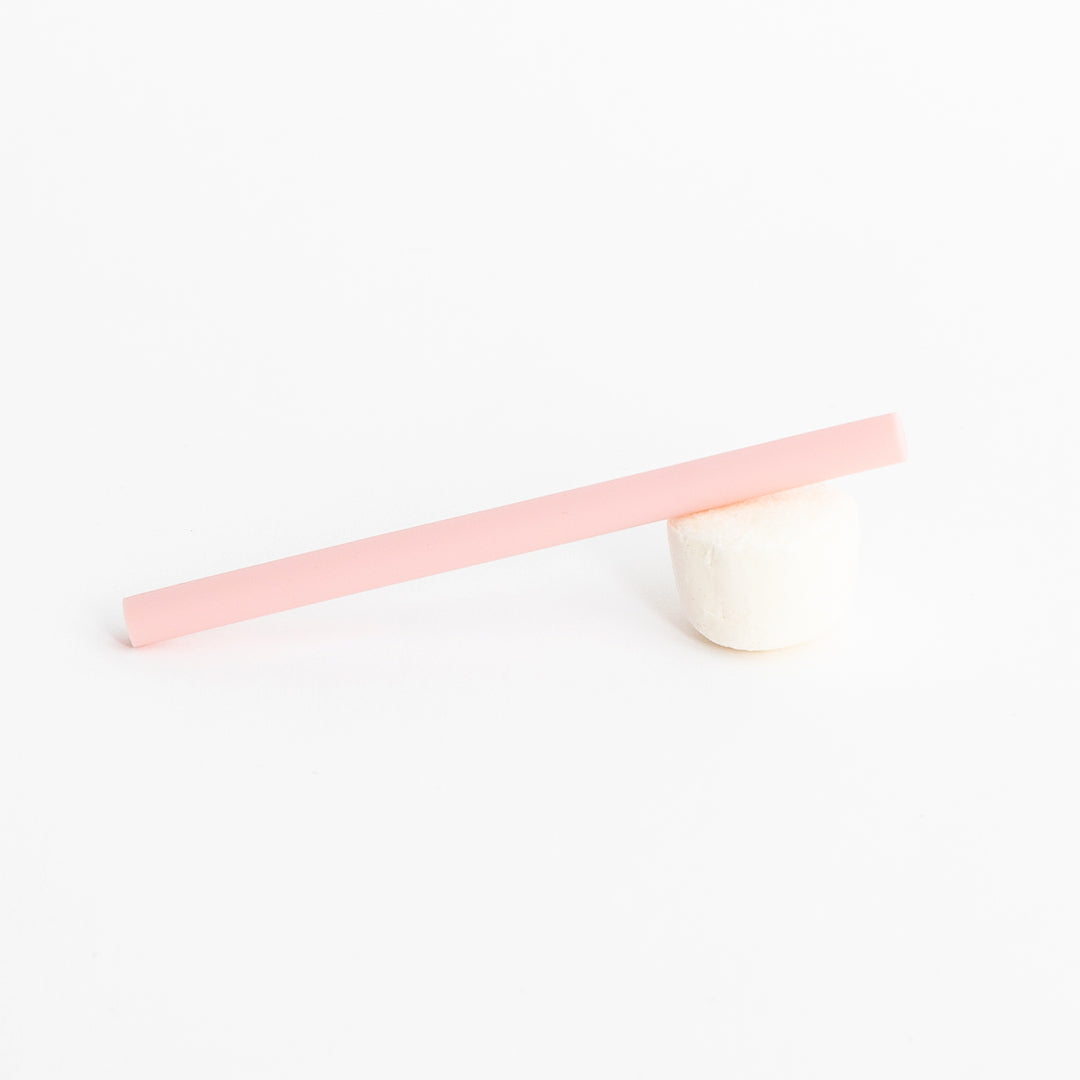 Straw 8oz Pink