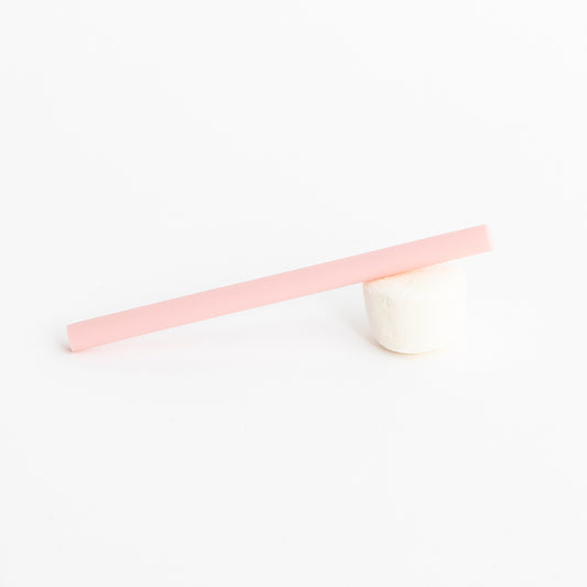 Straw 8oz Pink