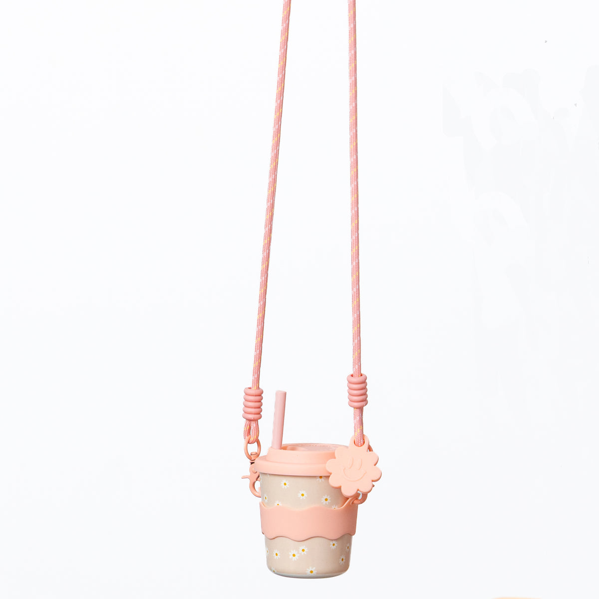 Over Shoulder Cup Sling Pink