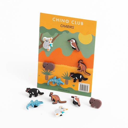 6 x Aussie Chino Charms PRE-ORDER end of NOV