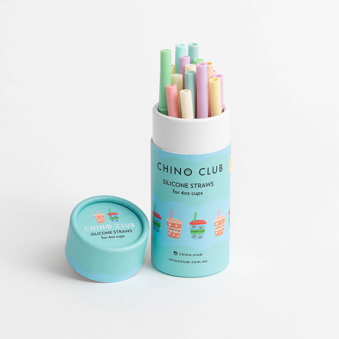 20 x pack of straws in  cardboard tube display