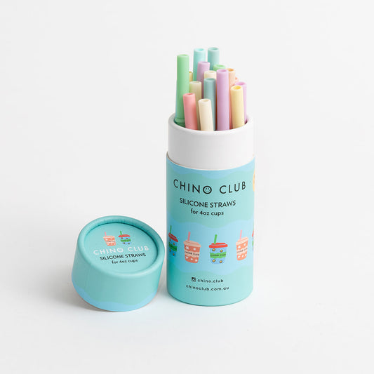 20 x pack of straws in POS cardboard tube display