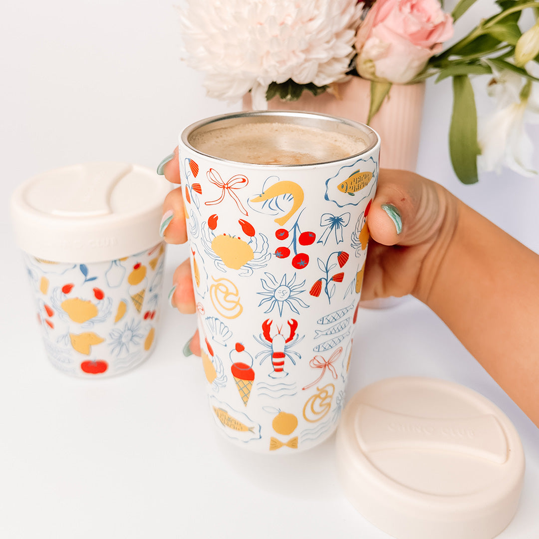 Amalfi 12oz Stainless Steel Coffee Cup