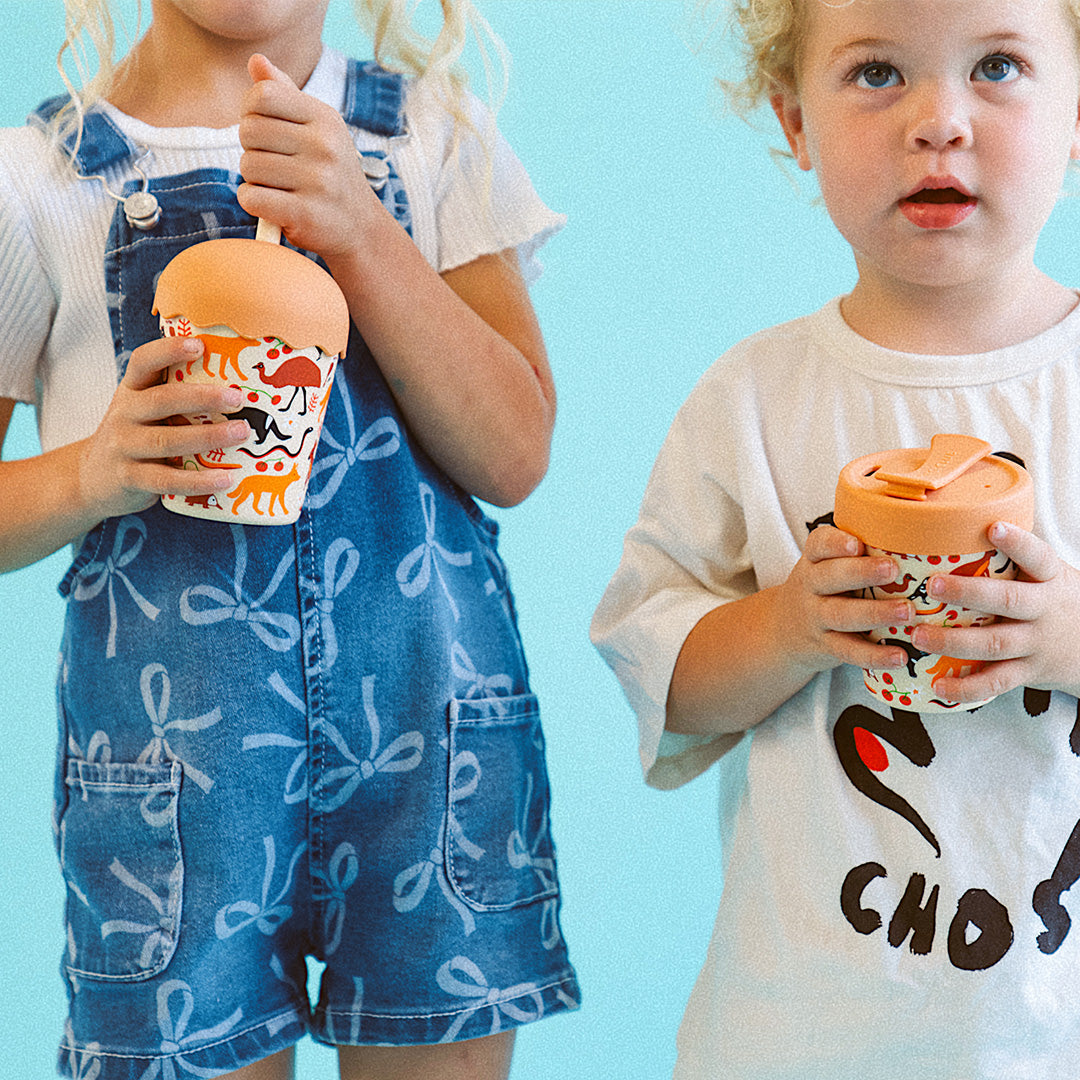 Aussie Animals Mini Smoothie Cup & Straw 200ml