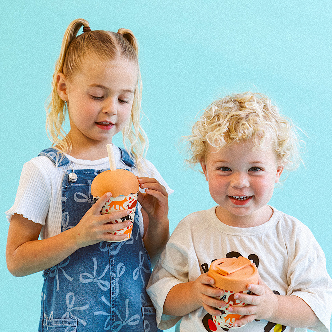 Aussie Animals Mini Smoothie Cup & Straw 200ml