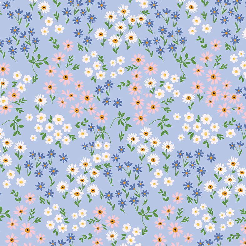 Blue Floral Kids Keep Cup 8oz PRE-ORDER end of NOV