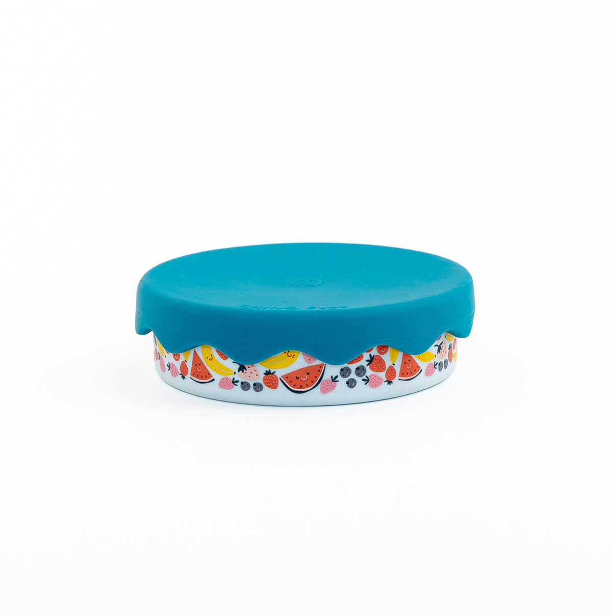 Blue Fruit Stainless Steel Snack Pot Trio