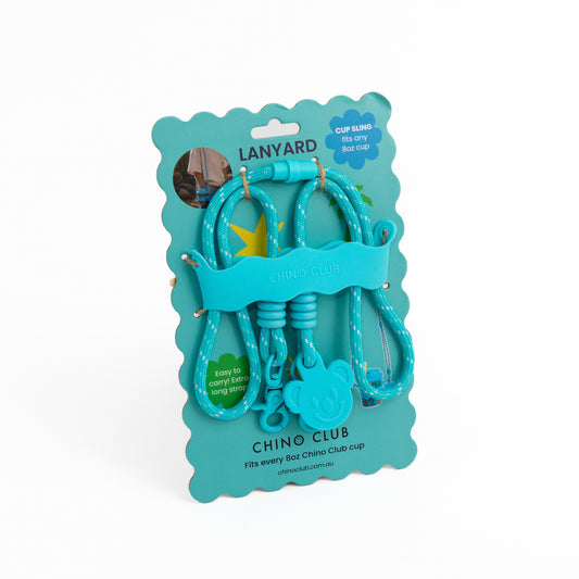 Over Shoulder Blue Cup Sling