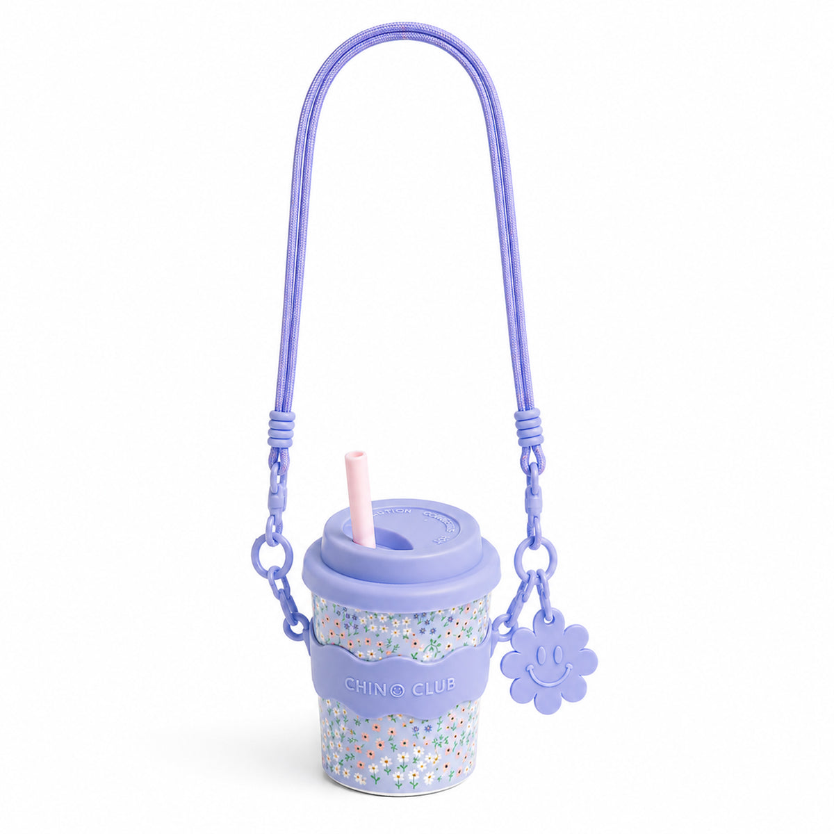 Over Shoulder Purple Cup Sling-
