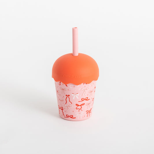 Bows Mini Smoothie Cup & Straw 200ml SHIPPING FROM SEPT 7th