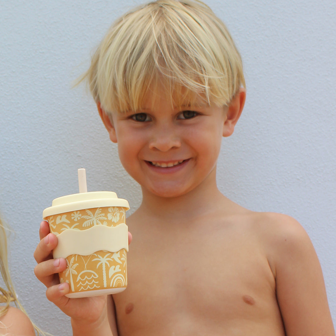 Straw 8oz Beige