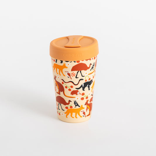 Aussie Animals 12oz Stainless Steel Coffee Cup SHIPPING FROM SEPT &th