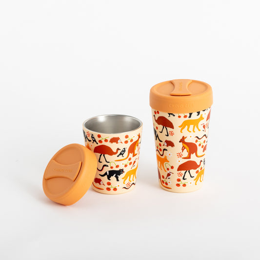 Ochre Lid - Coffee Cup