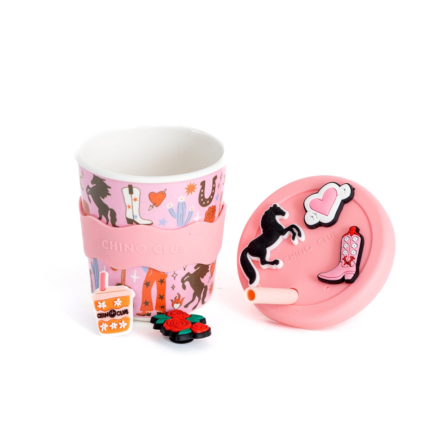 Cowgirl Chino Charm Cup 8oz - SHIPPING FROM  25TH AUGUST 2025