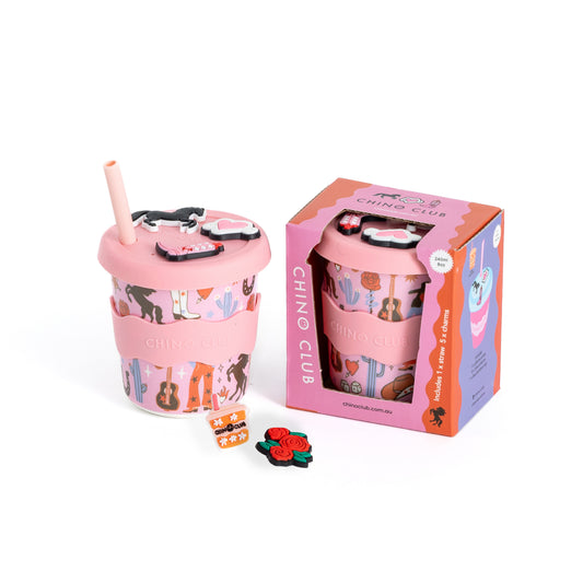 Cowgirl Chino Charm Cup 8oz - SHIPPING FROM  25TH AUGUST 2025