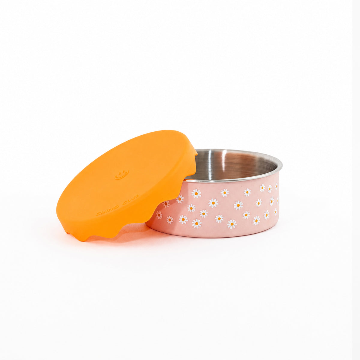 300ml Daisy Stainless Steel Snack Pot