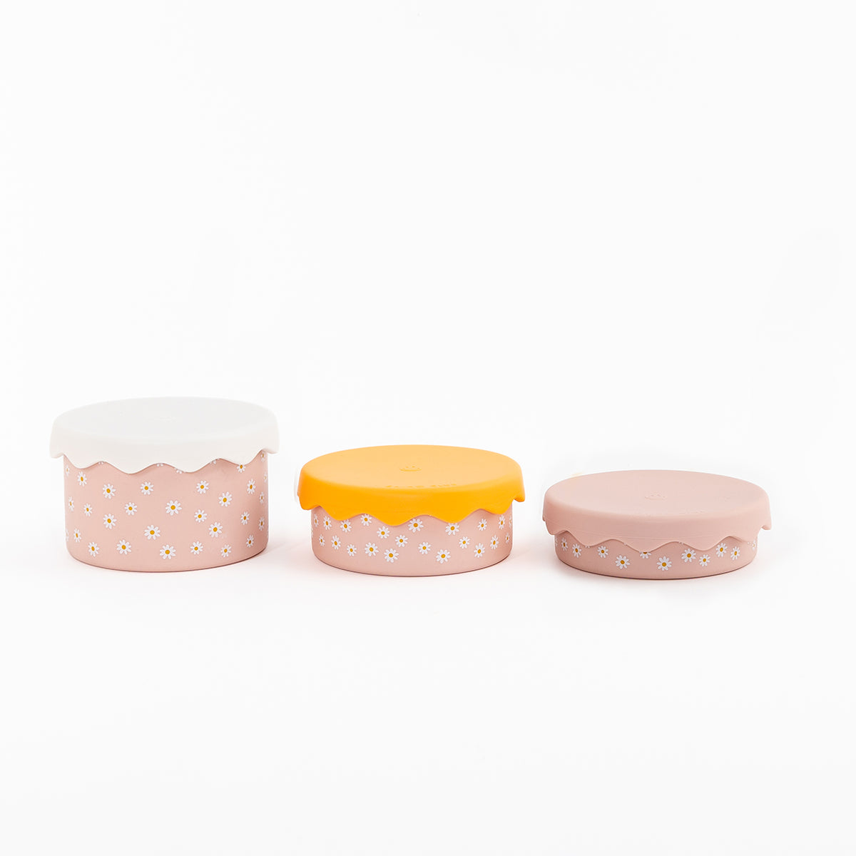 300ml Daisy Stainless Steel Snack Pot