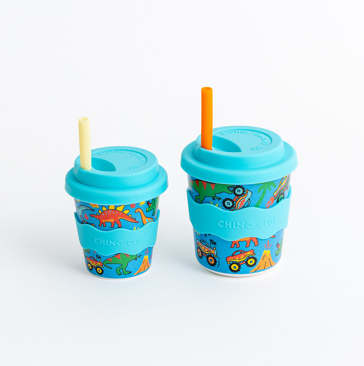 Dinosaurs and Monster Trucks Kids Keep Cup 8oz