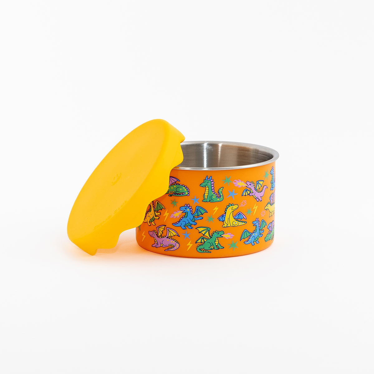 Dragons Stainless Steel Snack Pot Trio