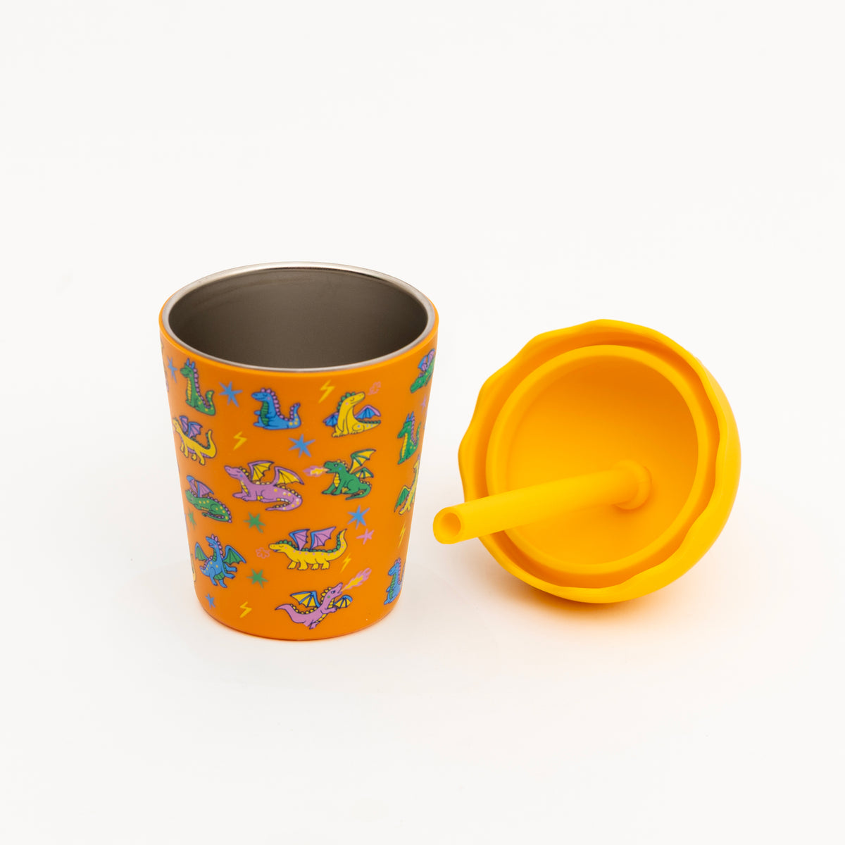 Dragons Mini Smoothie Cup & Straw 200ml