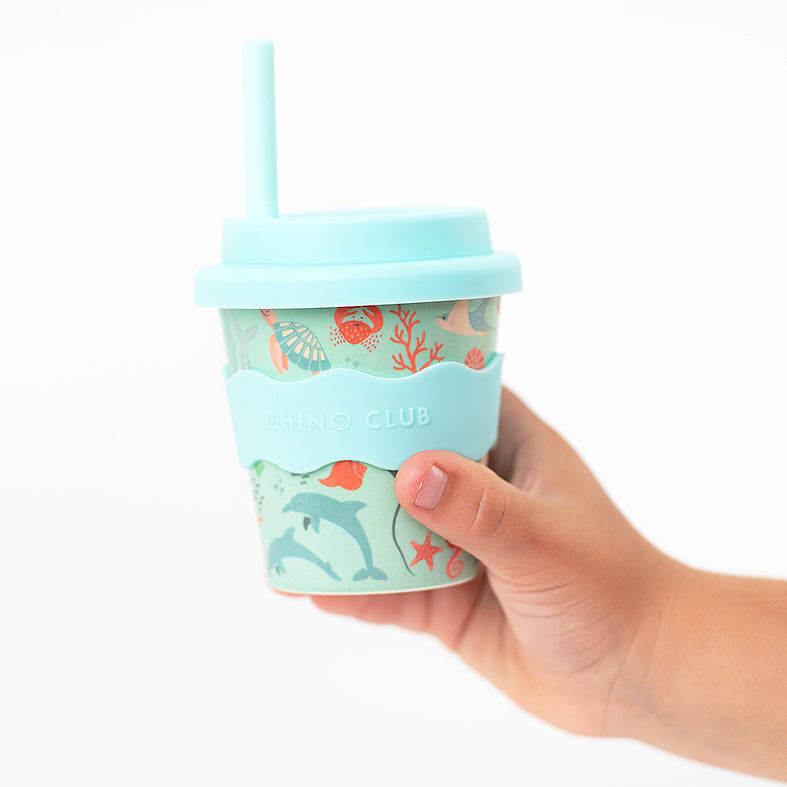 ocean blue babyccino cups