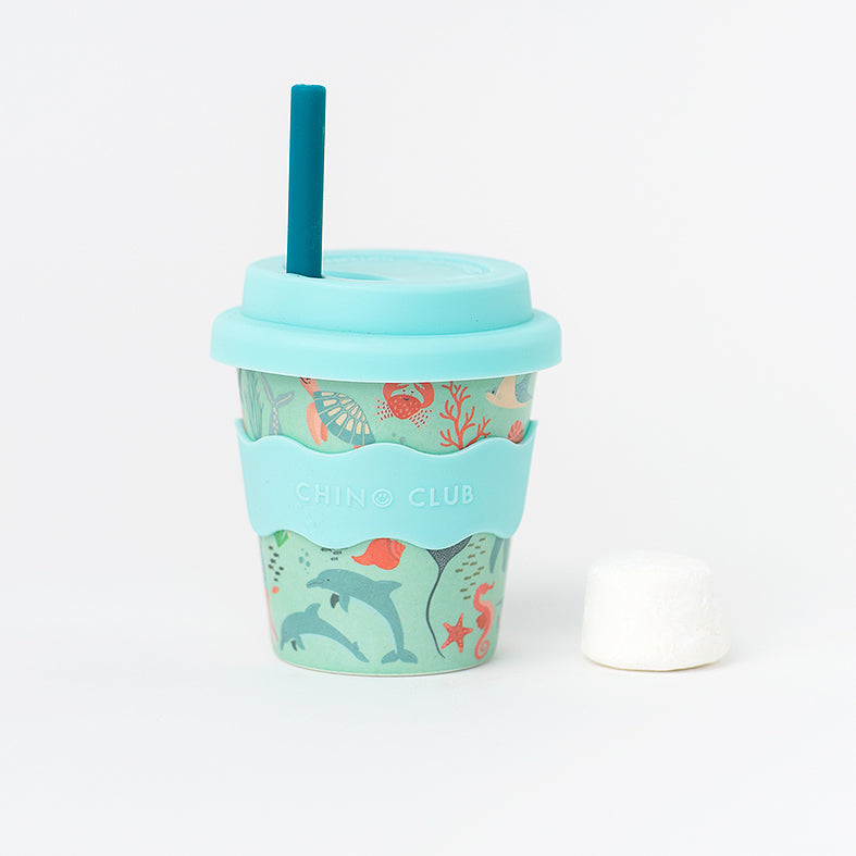 ocean blue babyccino cups