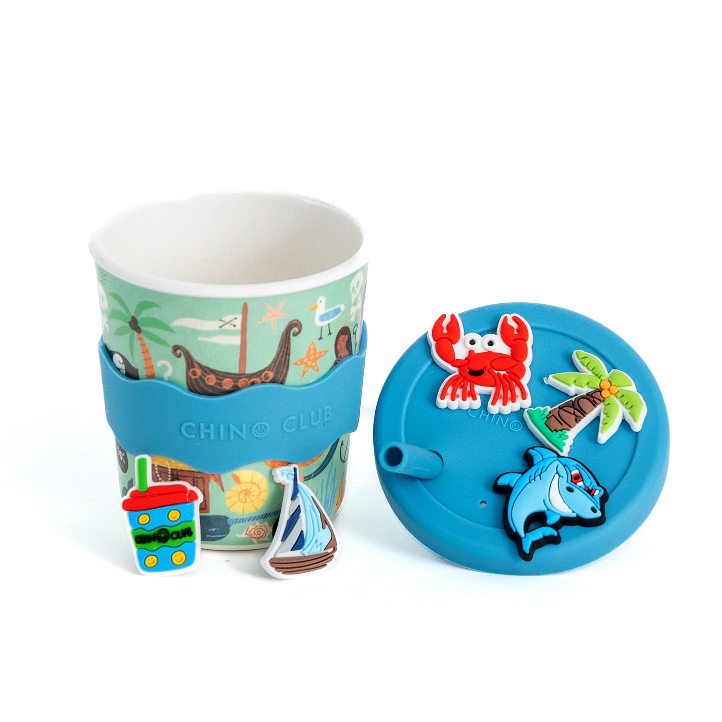 Pirate Chino Charm Cup 8oz