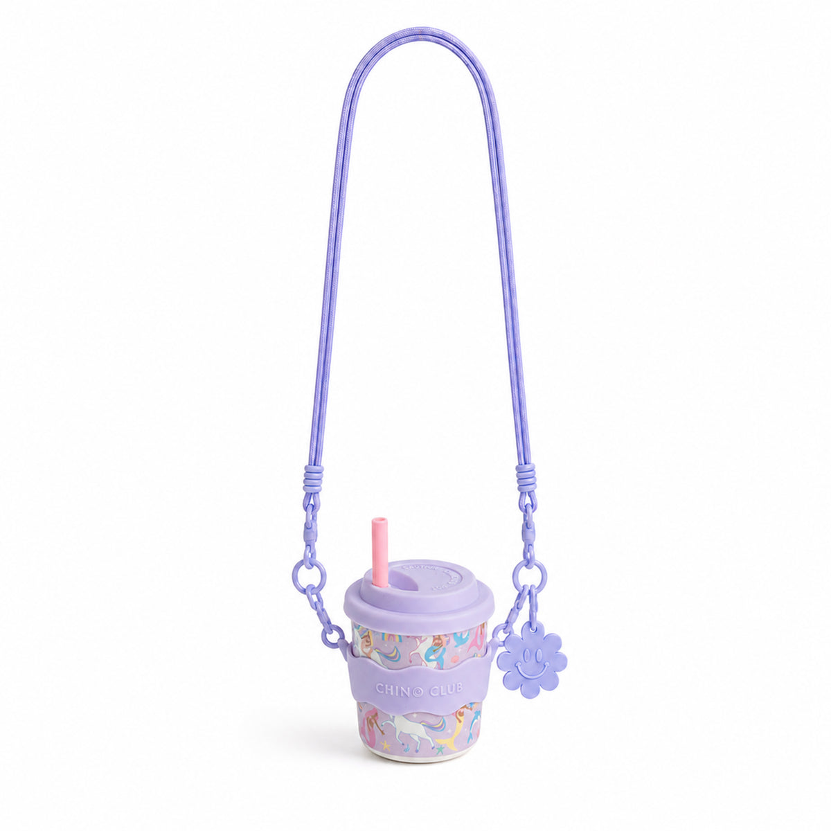 Over Shoulder Purple Cup Sling-