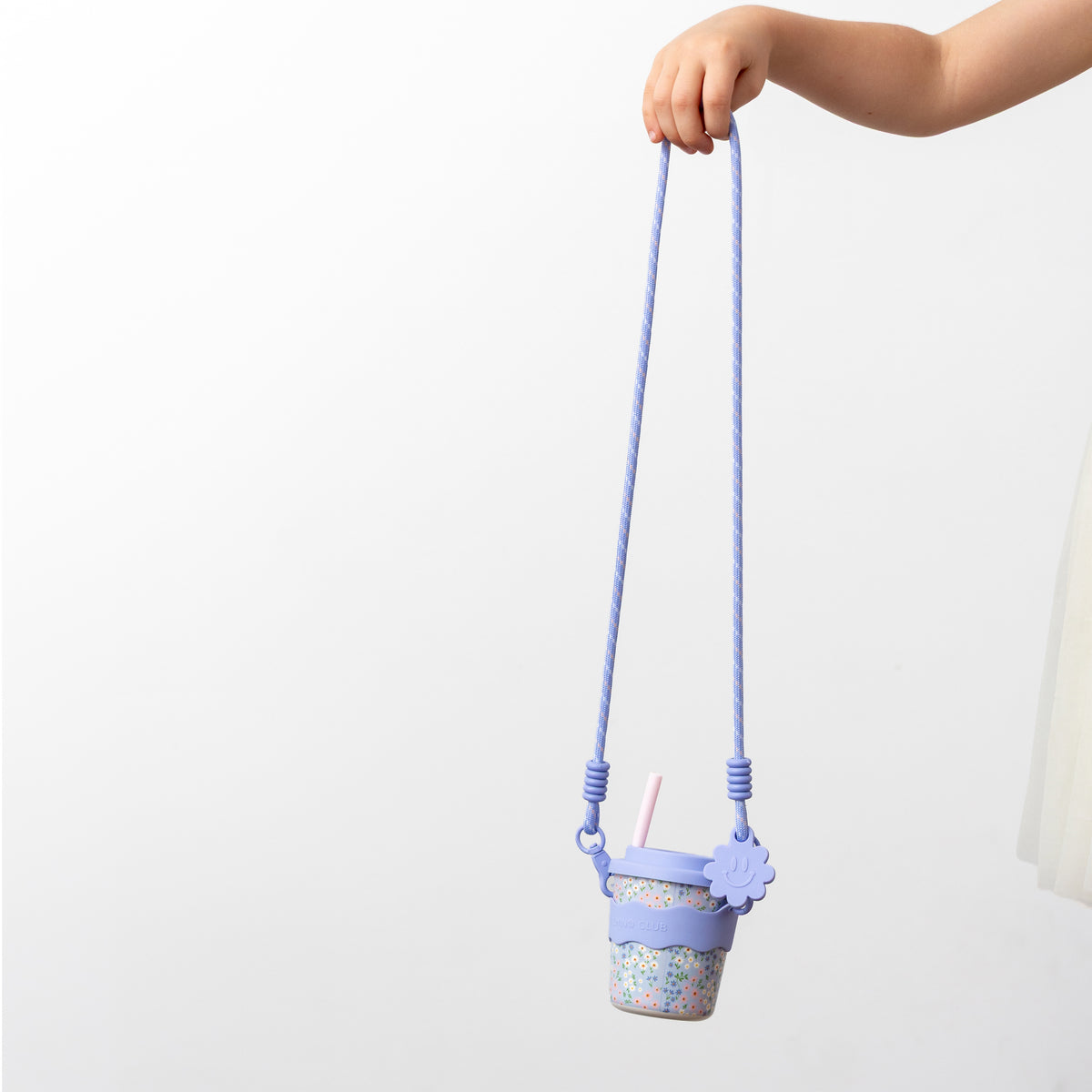 Over Shoulder Purple Cup Sling-