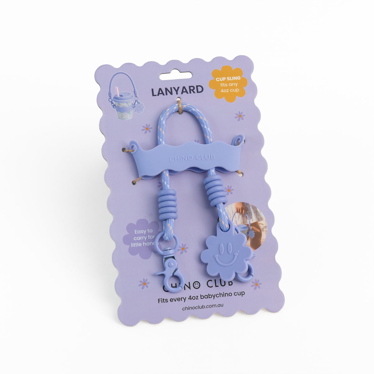 Handheld Cup Sling Purple