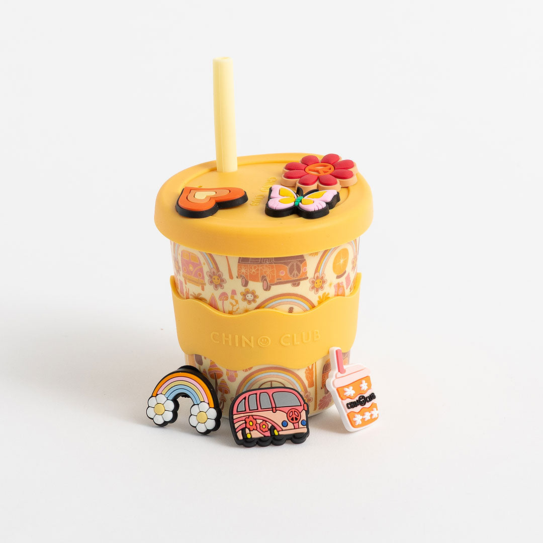 Retro Chino Charm Cup 8oz - PRE-ORDER FOR END OF NOVEMEBER