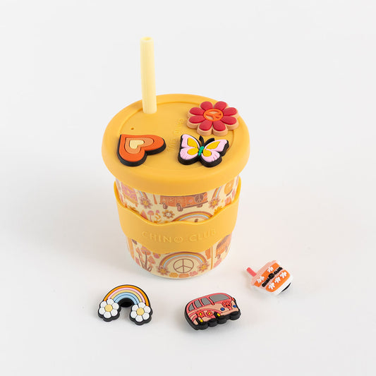 Retro Chino Charm Cup 8oz - PRE-ORDER FOR END OF NOVEMEBER